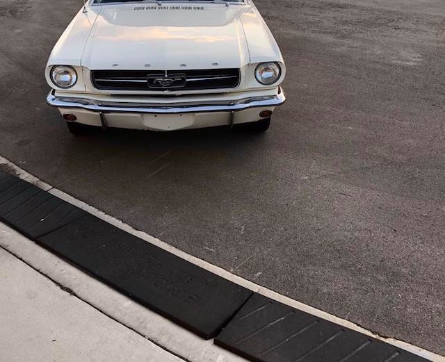 Classic ford curb ramp