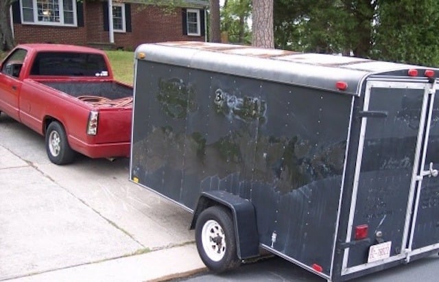 Trailer driveway