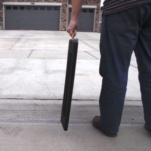Easy to carry driveway curb ramps